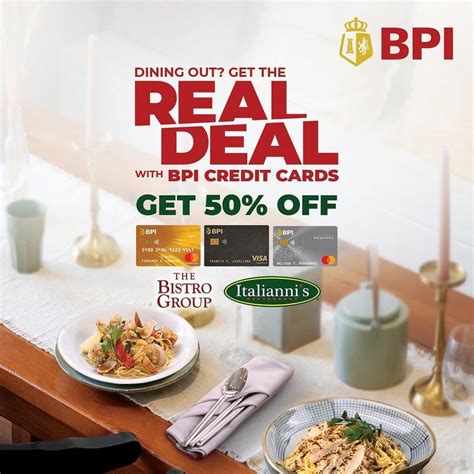 bpi dining promo 2023|Splurge and Save: 15 BPI Credit Card Promos This 2024 .